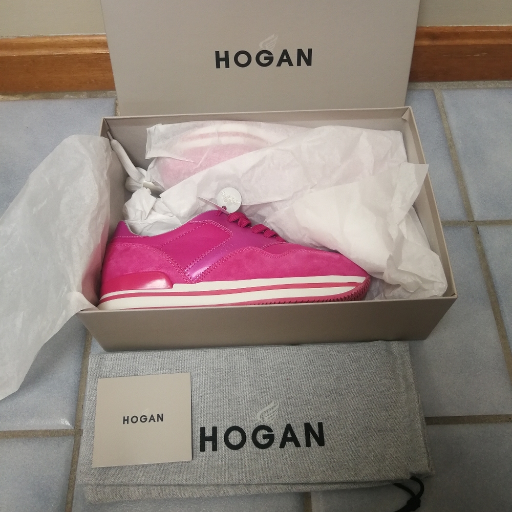 💞 NEW Hogan Platform Sneakers - Barbie Hot Pink